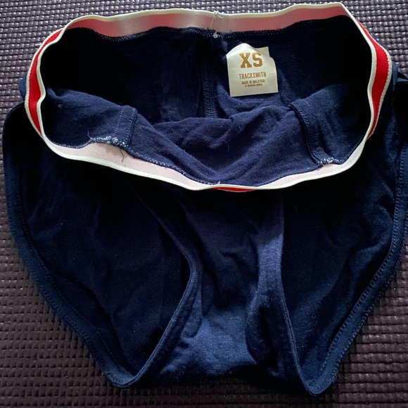 Tracksmith Women’s Merino Wool Lightweight Run Brief Underwear XS in Navy Blue - Picture 7 of 7